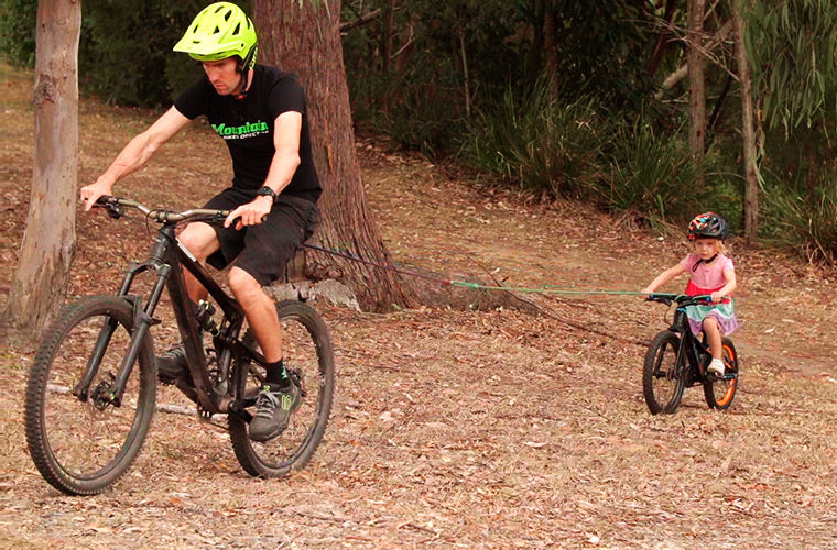 How To Tow Someone On A Mountain Bike