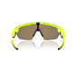 Oakley Sphaera Sunglasses - L - 134mm - Matte Tennis Ball Yellow Celeste Neuron - Prizm Ruby Lens