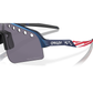 Oakley Sutro Lite Sweep Sunglasses - M - 133mm - TLD Blue Colorshift - Prizm Grey Vented Lens