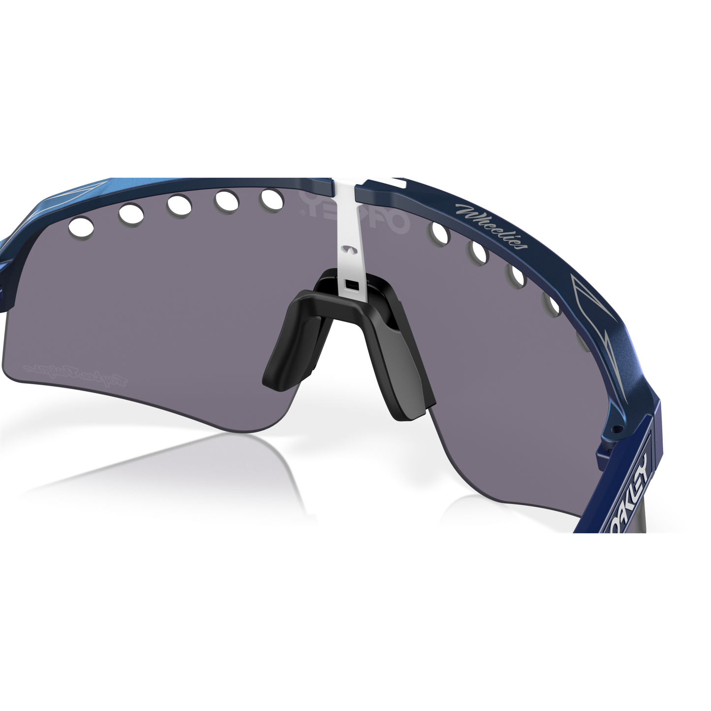 Oakley Sutro Lite Sweep Sunglasses - M - 133mm - TLD Blue Colorshift - Prizm Grey Vented Lens