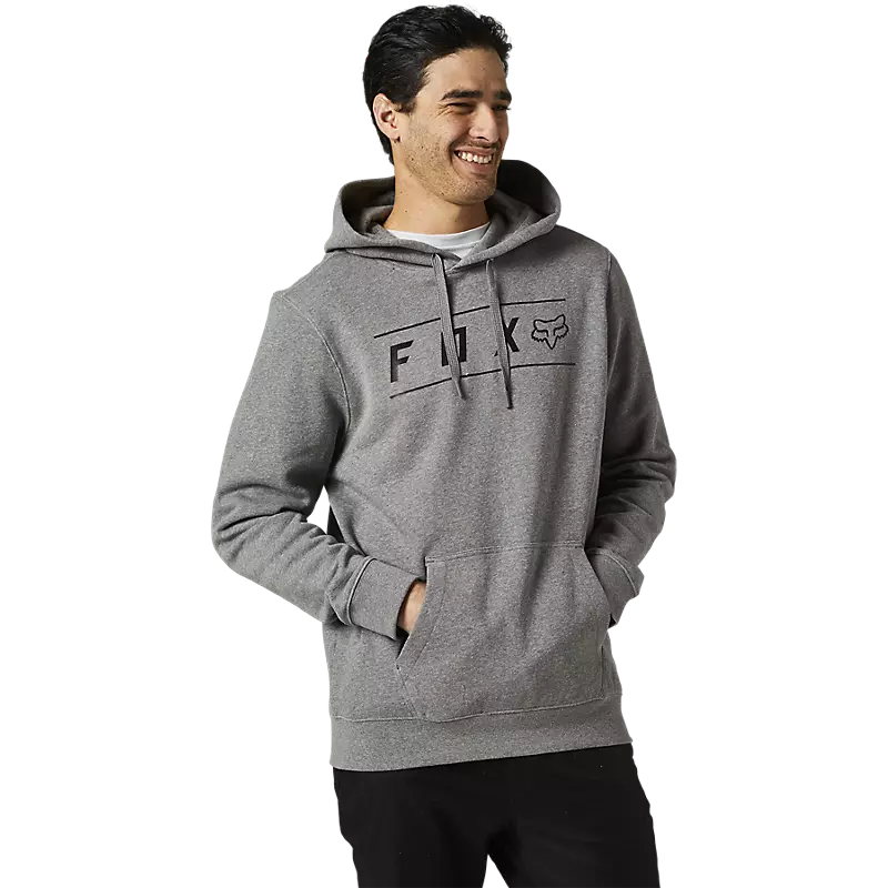 Fox Pinnacle Fleece Pullover Hoodie - M - Heather Graphite