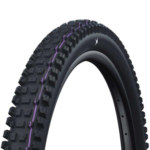 Schwalbe Albert Radial Tyre - 29 Inch - 2.5 Inch - Yes - Addix Ultra Soft - Gravity Pro - Soft - Heavy Duty Protection - Folding - Black