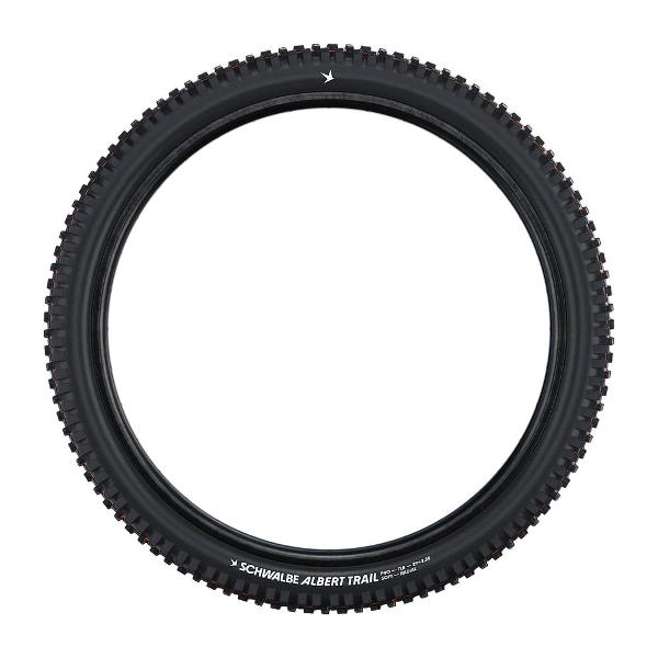 Schwalbe Albert Radial Tyre - 29 Inch - 2.5 Inch - Yes - Addix Ultra Soft - Gravity Pro - Soft - Heavy Duty Protection - Folding - Black