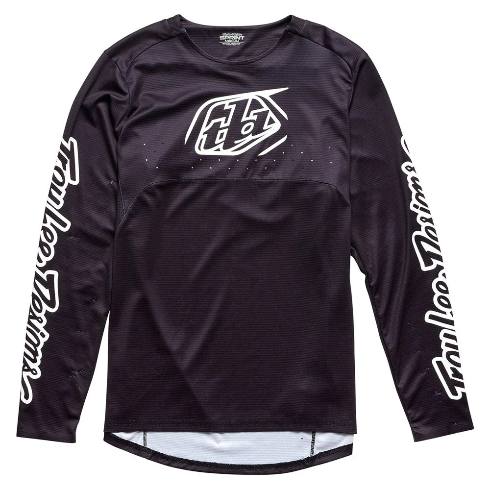 TLD Sprint Youth Long Sleeve Jersey - Youth L - Icon Black