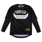 TLD Flowline Youth Long Sleeve Jersey - Youth L - Aircore Black