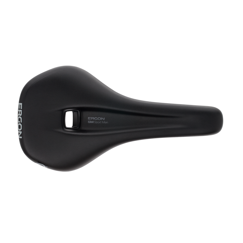 Ergon Sport Men's MTB Saddle - Black - Cro-Mo Alloy - S-M