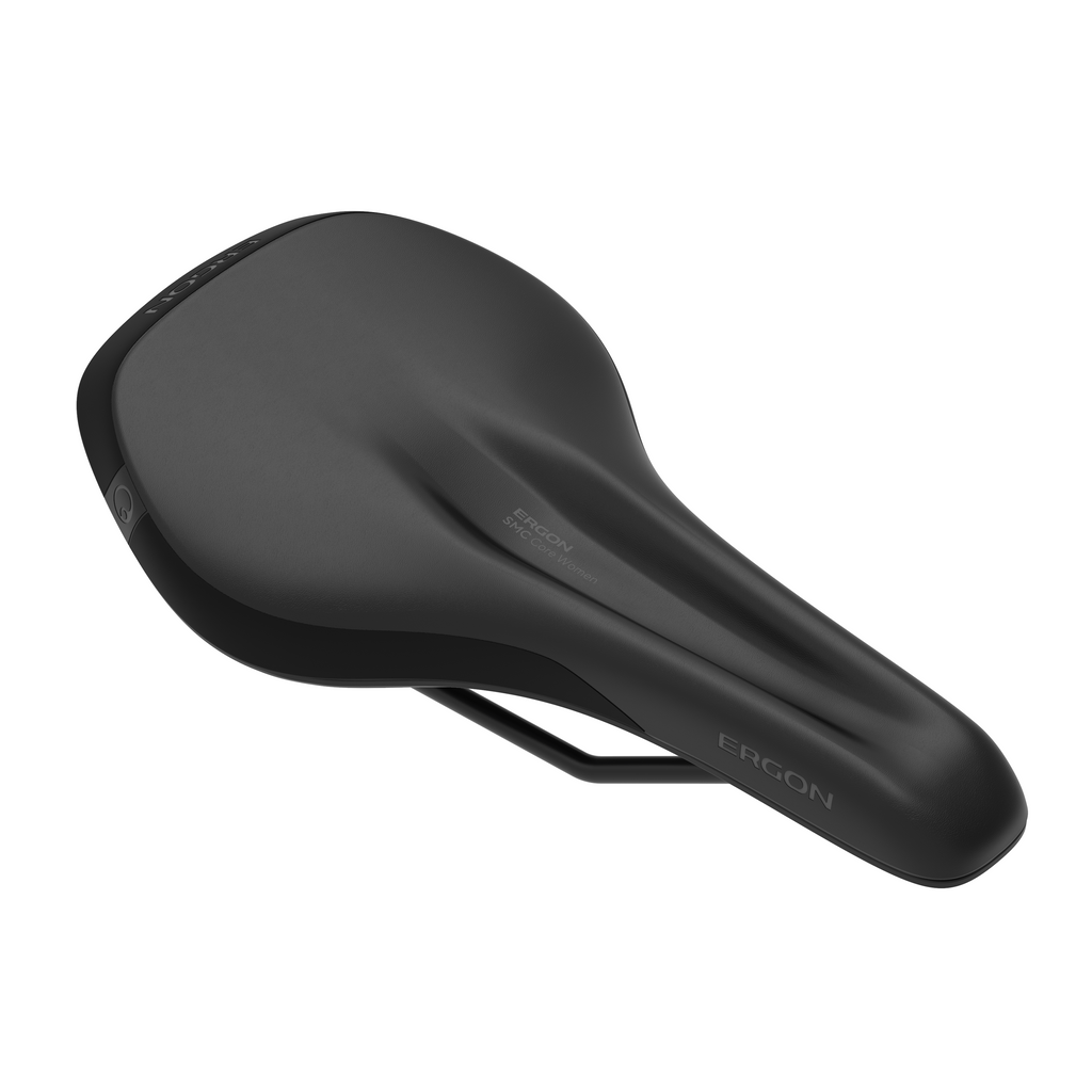 Ergon SMC Core Women's MTB Saddle - Black - Cro-Mo Alloy - S-M