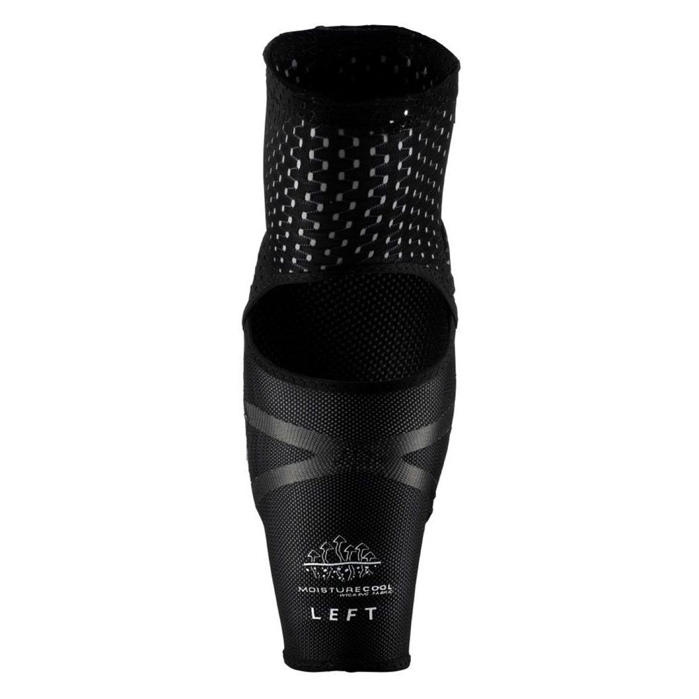 Leatt 3DF Hybrid Elbow Guard - Youth - One Size Fits Most - White - Black