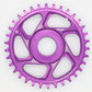 Hope Spiderless Retainer Chainring - Direct Mount - Shimano Steps - 51-53mm Chainline - Round - 34T - 9-12 Speed - Purple - Alloy