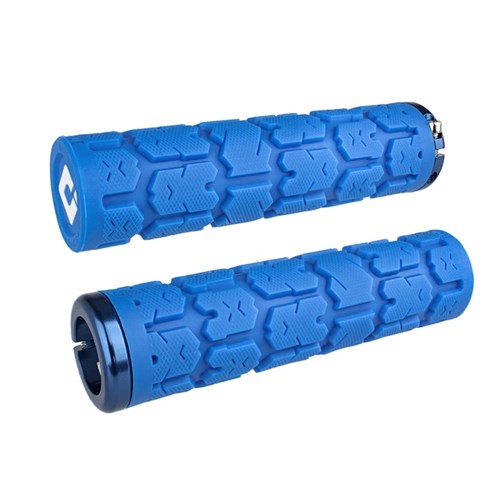 ODI BMX Rogue V2.1 Lock On Grips - Single Lock On Grips - Medium Blue