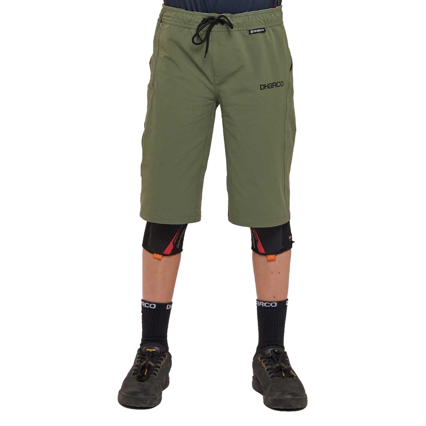 DHaRCO Youth Gravity Shorts - Youth M - Gorilla Green