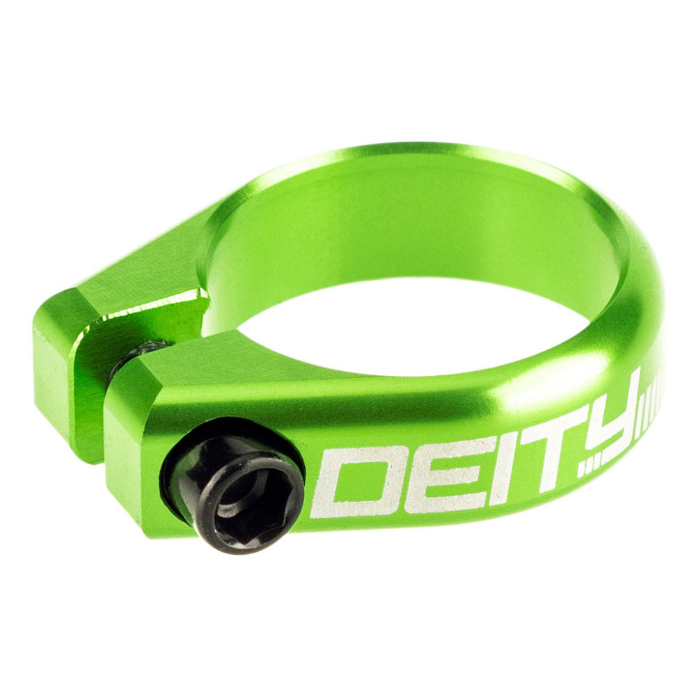 Deity Circuit Seatpost Clamp - 34.9mm - Green