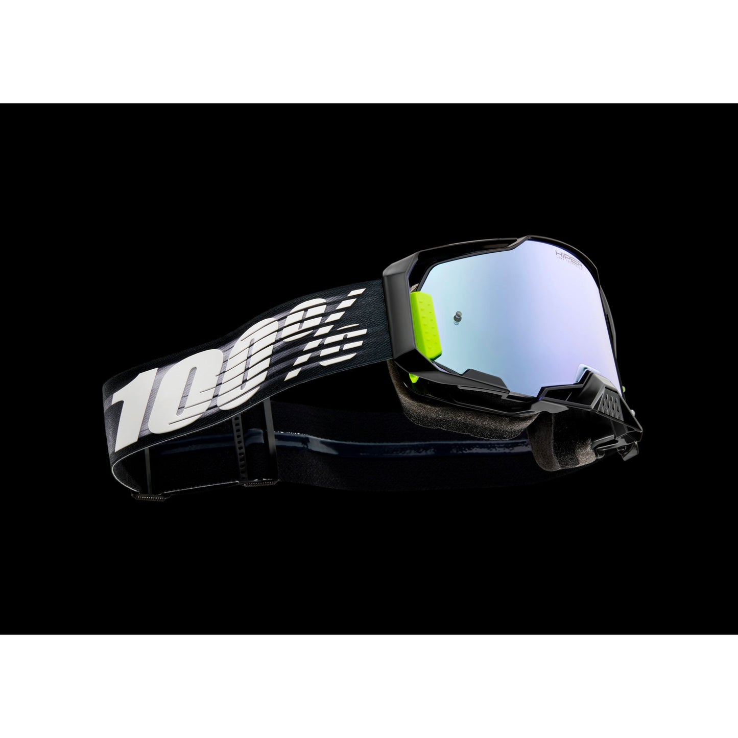 100 Percent Armega Goggles - One Size Fits Most - Lightspeed - HiPER Mirror Silver Lens