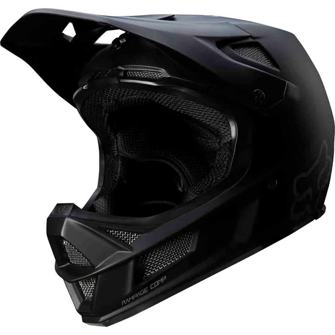 Fox Rampage Comp Helmet - 2XL - Matte Black - AS-NZS 2063-2008 Standard