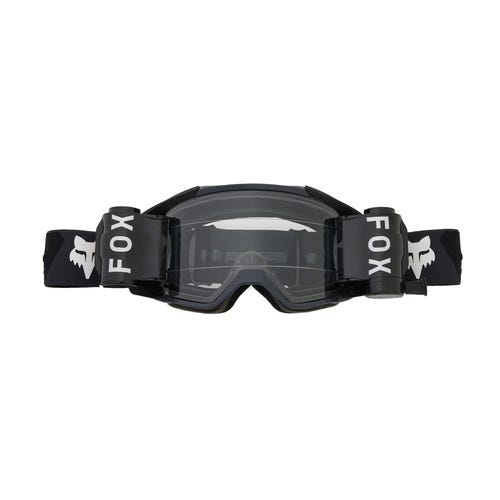 Fox Vue Roll Off Goggles - One Size Fits Most - Black - Clear Lens