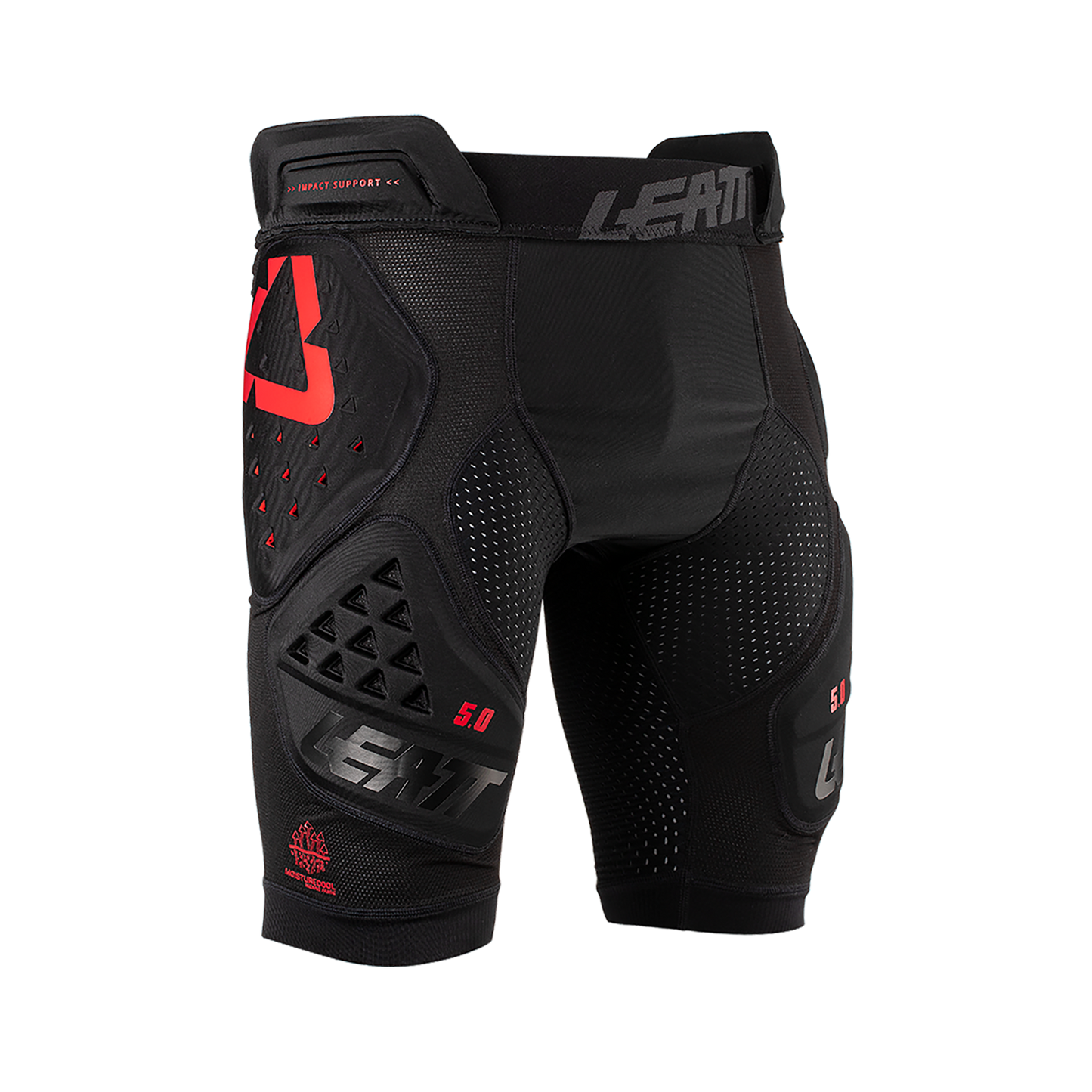 Leatt 5.0 3DF Impact Shorts - S - Black