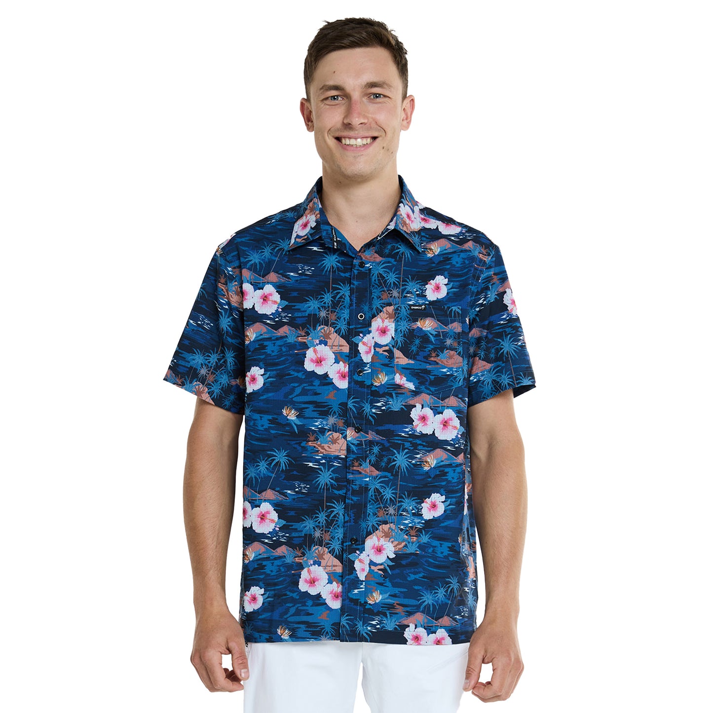 DHaRCO Men's Tech Party Shirt - L - Oasis