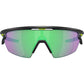 Oakley Sphaera Sunglasses - L - 134mm - Matte Black Ink - Prizm Road Jade