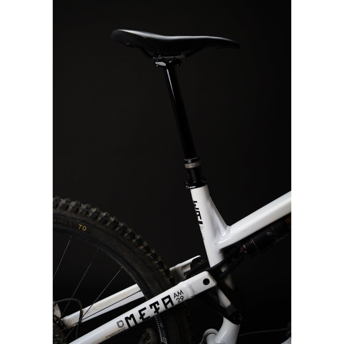 PNW Components Range Dropper Post - 30.9mm - Internal - Stealth - 125mm - 400mm Length - No Remote Supplied