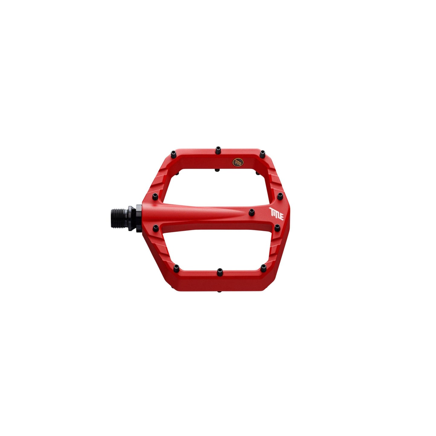 Title MTB Connect Flat Pedals - Standard - Matte Red