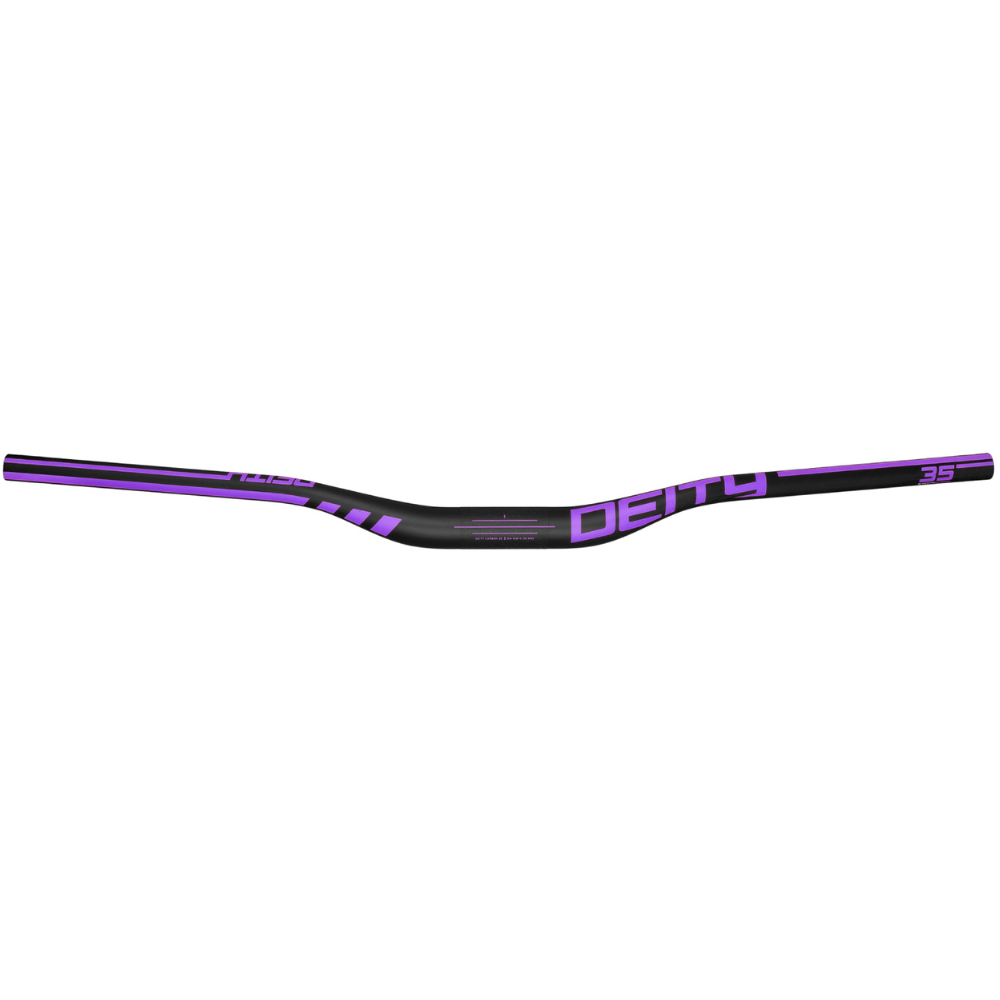 Deity Speedway Carbon Bars - 35mm - 810 - 30mm Rise - Purple