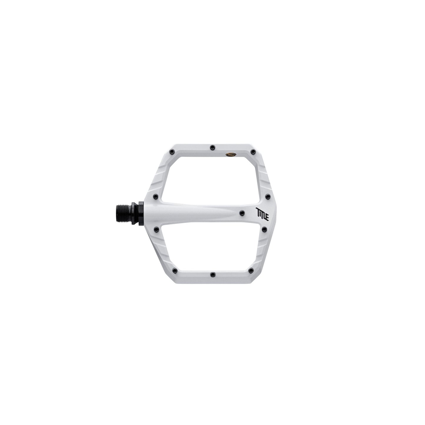 Title MTB Connect Flat Pedals - Standard - Gloss White