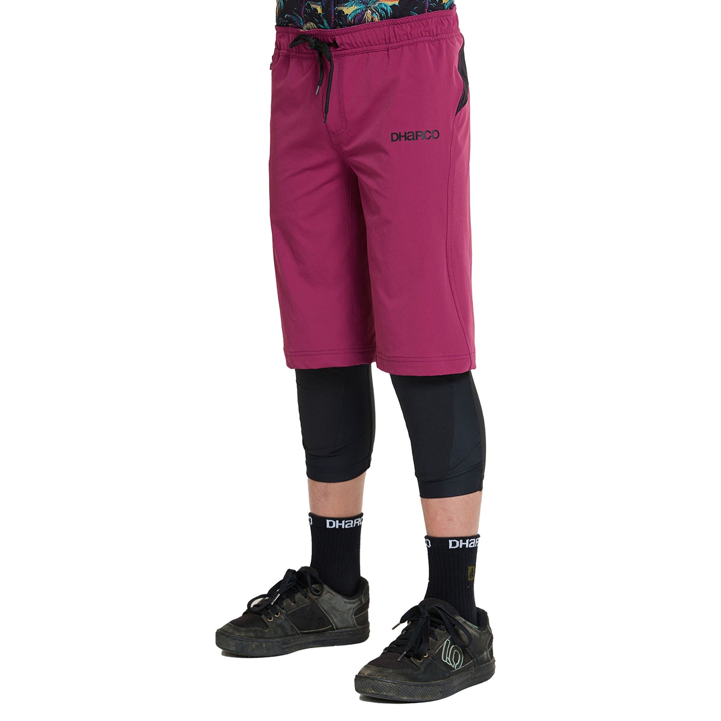 DHaRCO Youth Gravity Shorts - Youth 2XL - Sangria