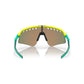 Oakley Sutro Lite Sweep Sunglasses - One Size Fits Most - Tennis Ball Yellow - PRIZM Ruby Vented Lens