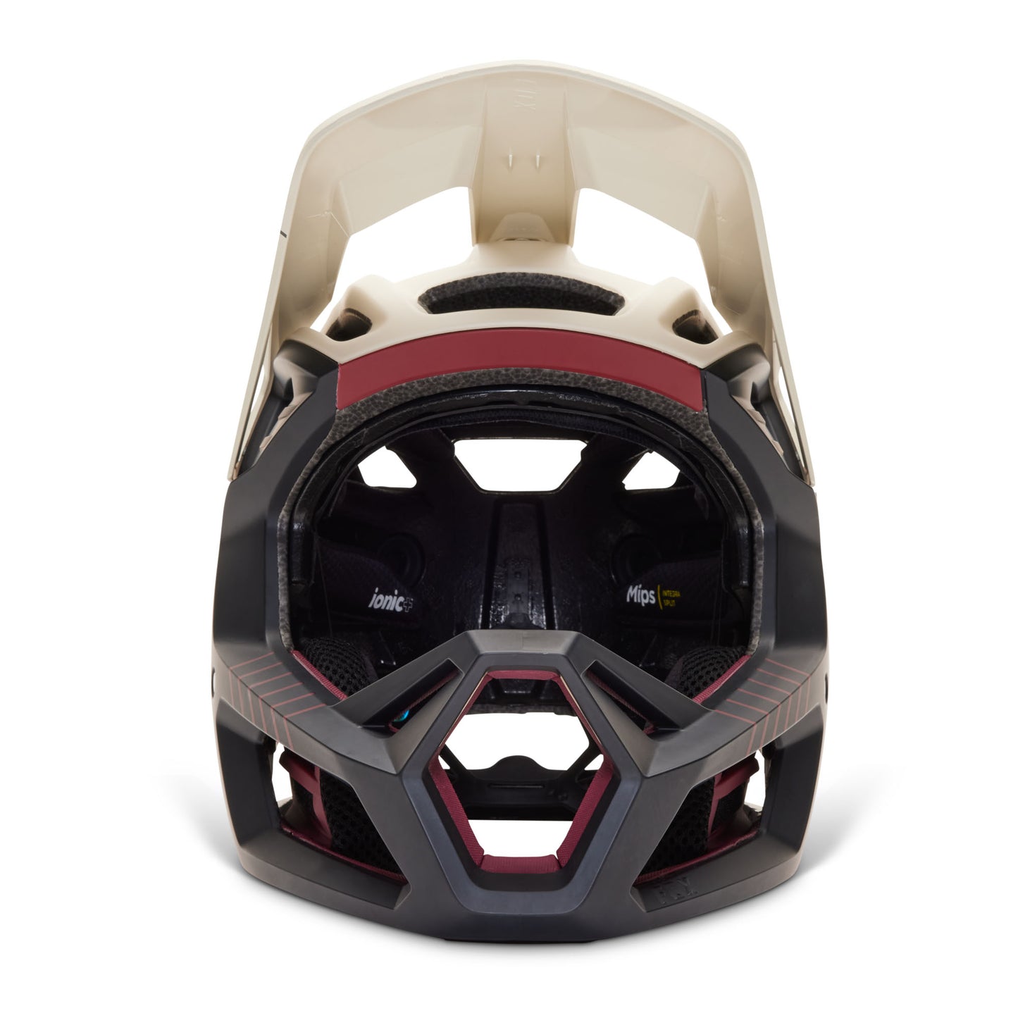 Fox Proframe RS MIPS Helmet - L - Mash Bordeaux