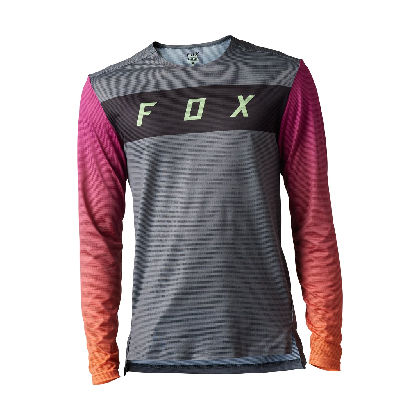 Fox Flexair Arcadia Long Sleeve Jersey - M - Pewter