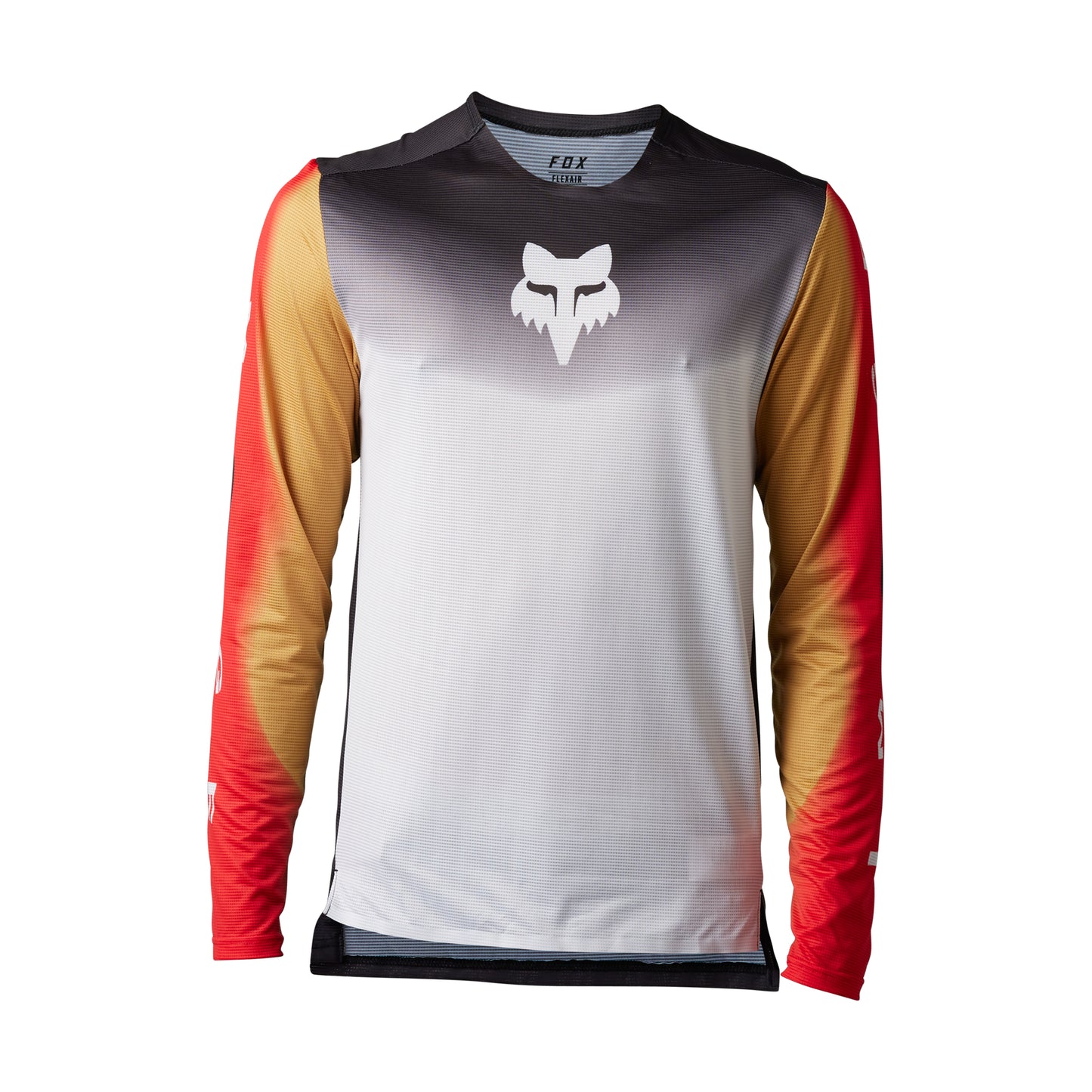 Fox Flexair Novah Long Sleeve Jersey - M - Black - White