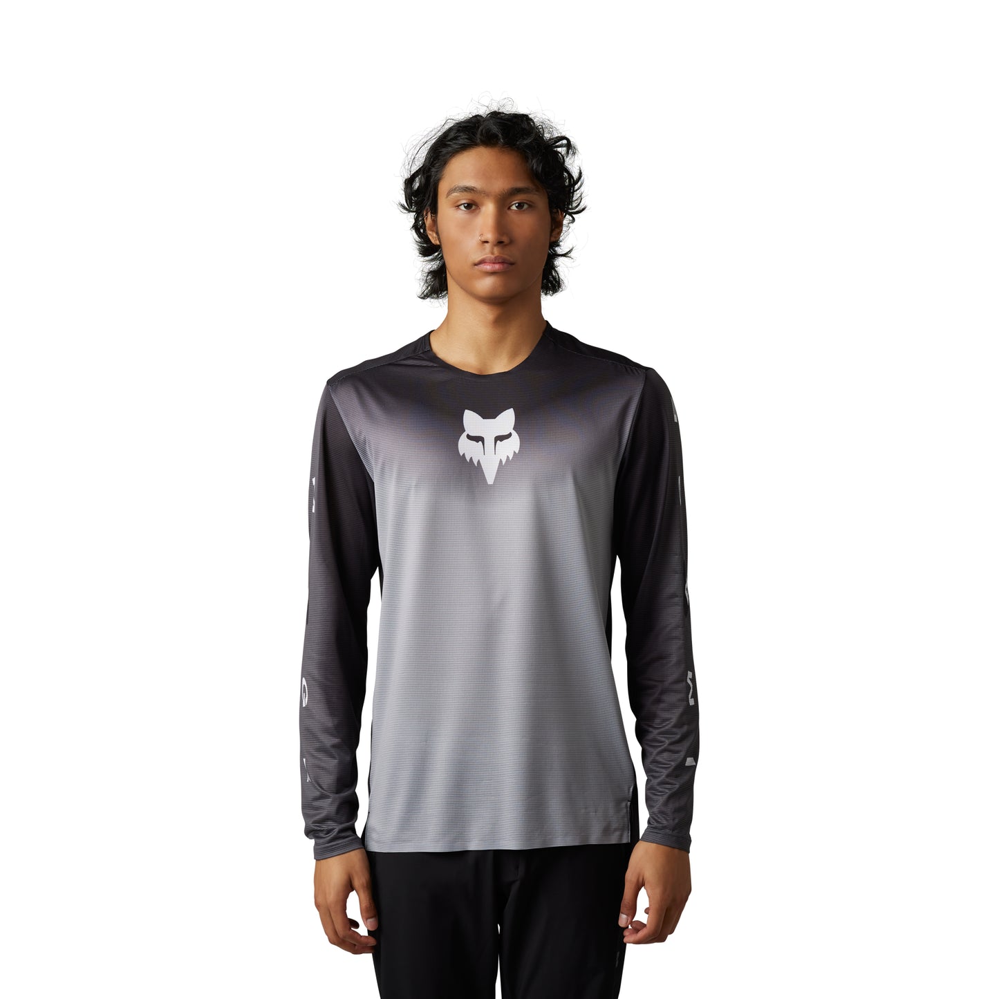 Fox Flexair Novah Long Sleeve Jersey - XL - Steel Grey