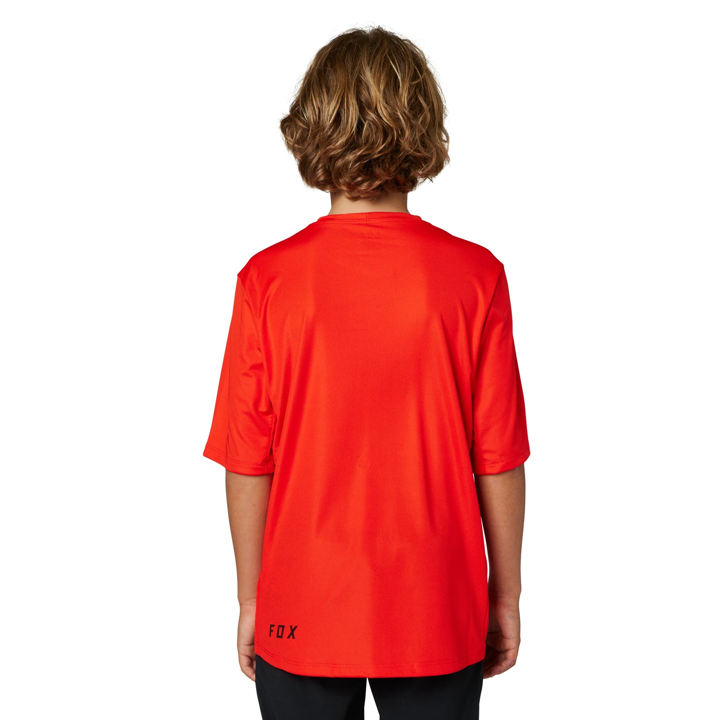 Fox Ranger Youth Short Sleeve Jersey - Youth L - Flo Red