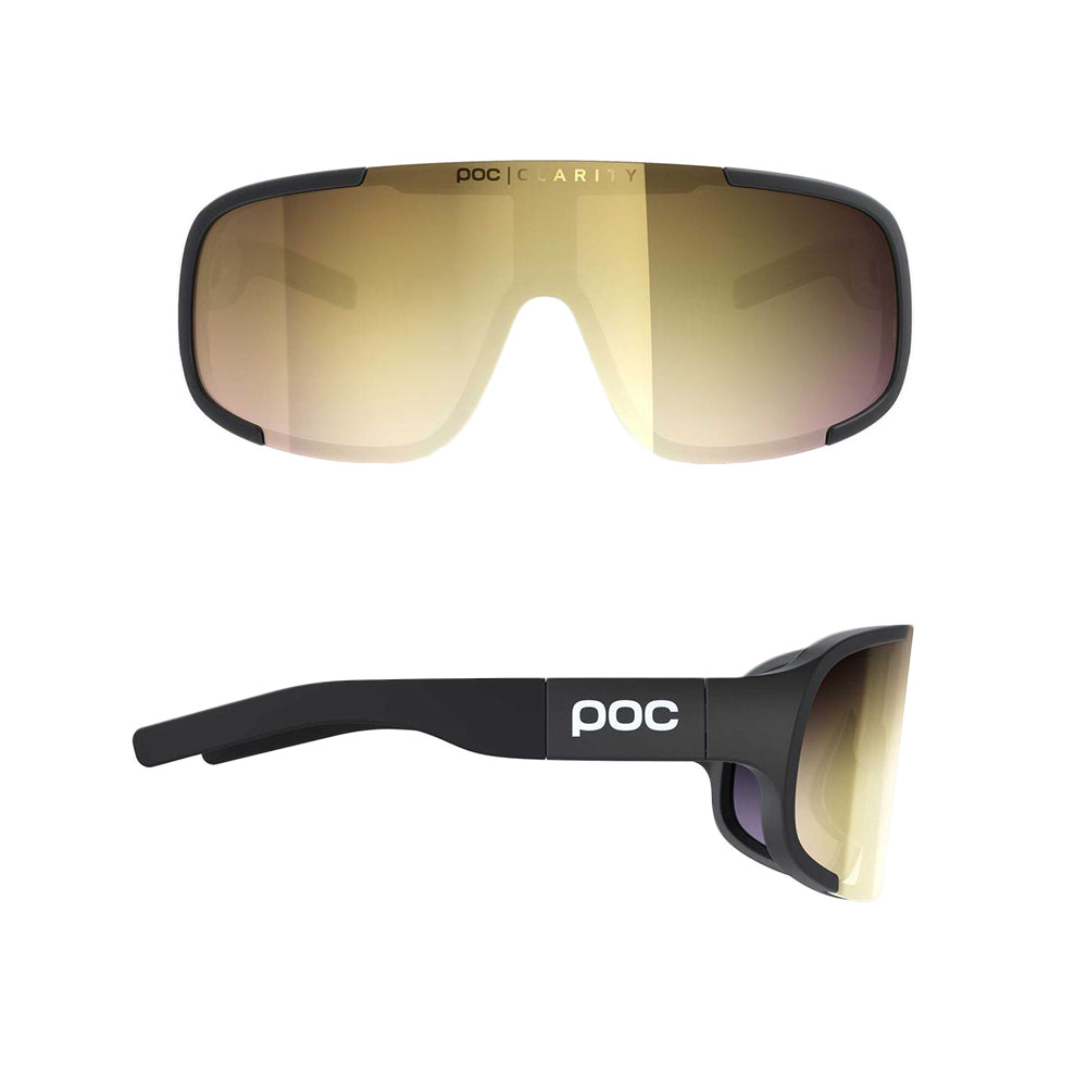 Poc Aspire Sunglasses Uranium Black Violet Gold Mirror Lens Mtb Direct The Mtb Experts 