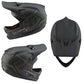 TLD D3 Fiberlite Helmet - M - Matte Mono Black