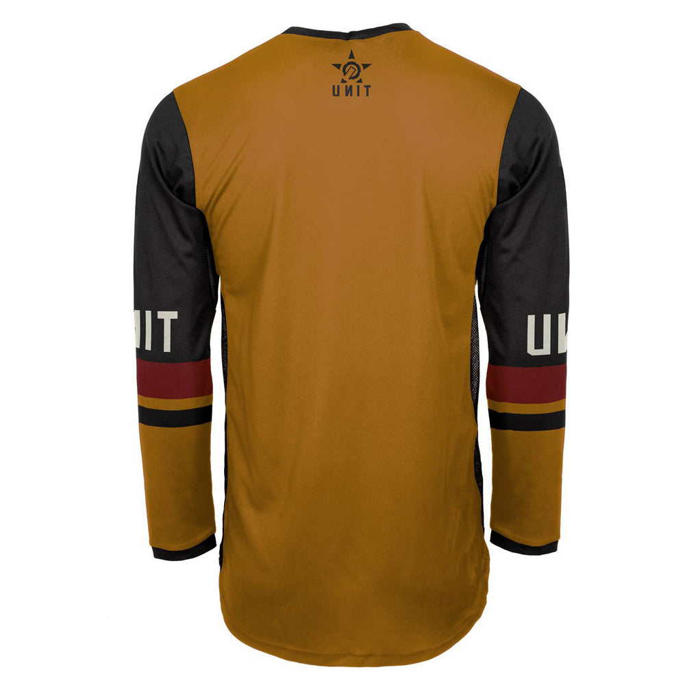 Unit Legacy Long Sleeve Jersey - XL - Mustard