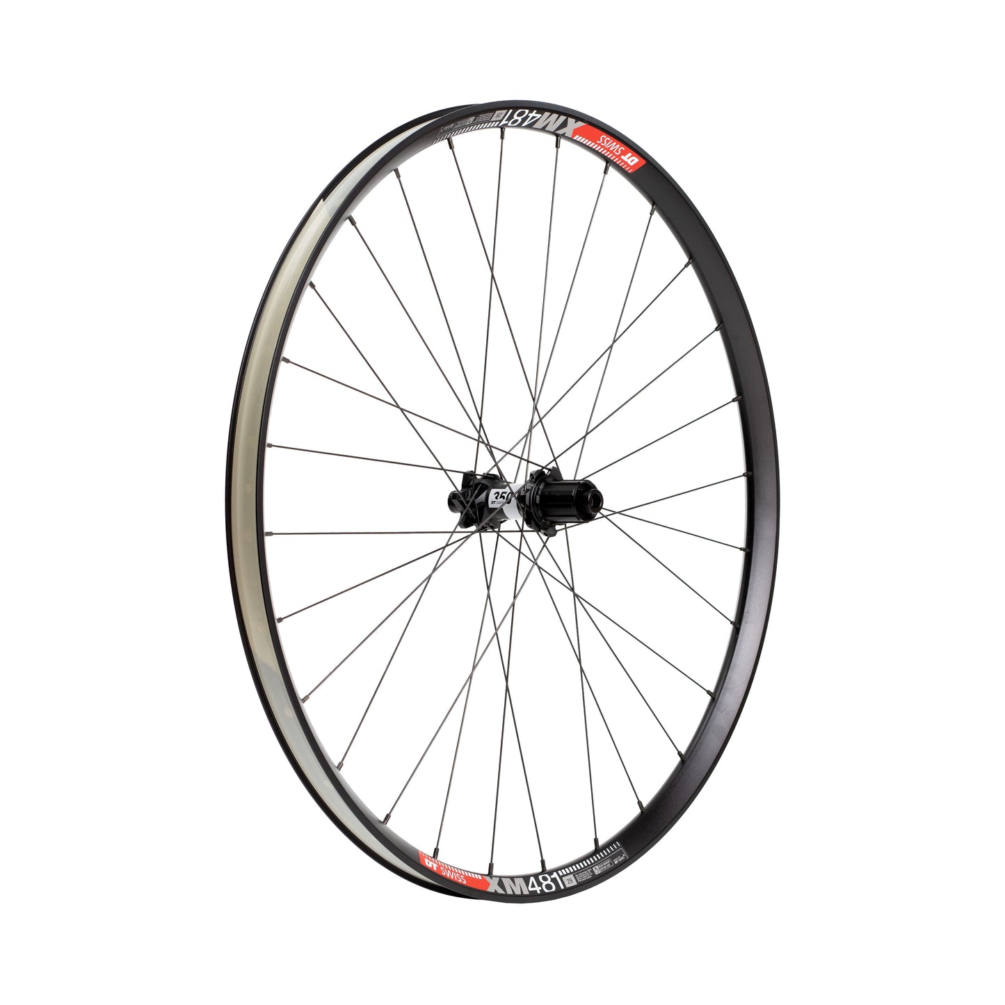 DT Swiss Custom 350 XM481 Wheelset - 6 Bolt - Shimano HG Splined - 15x110mm Boost & 12x148mm Boost - 27.5 Inch