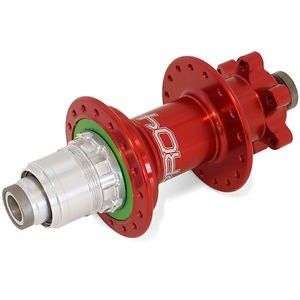 Hope Pro 4 Rear 6 Bolt Disc Hub - 12x157mm Superboost - 32 Hole - XD Driver  - Red